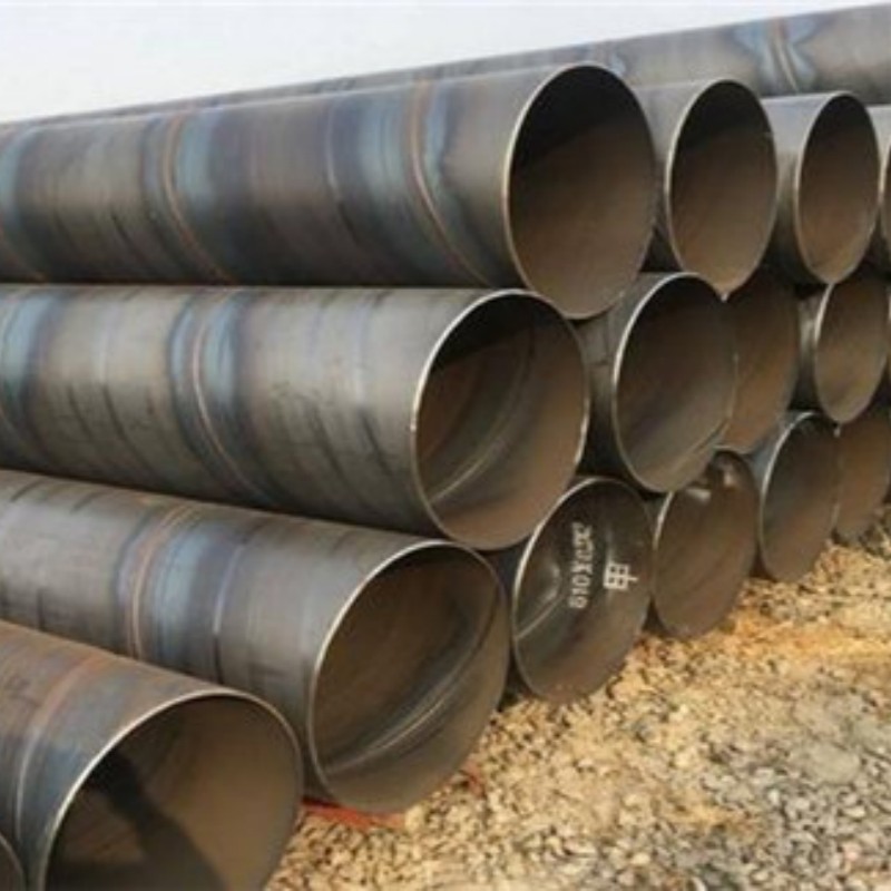 Transportation guarantee measures for spiral welded pipes