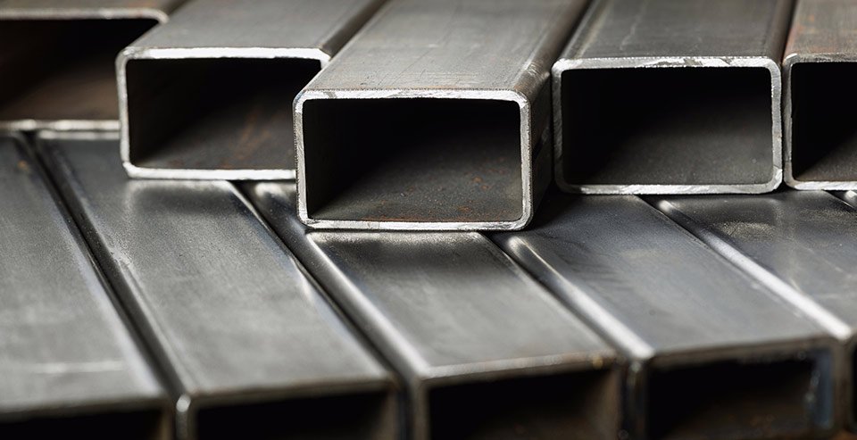 Rectangular hollow steel tubing annealing treatment method
