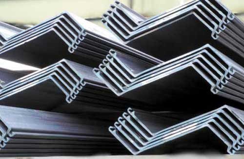 Z type steel sheet pile