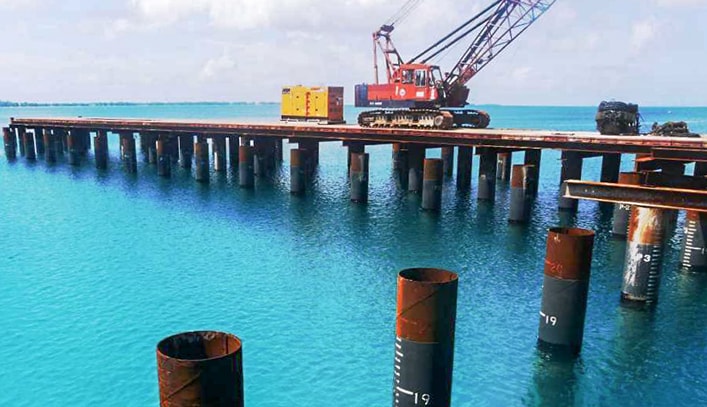 How to construct steel pipe piles?