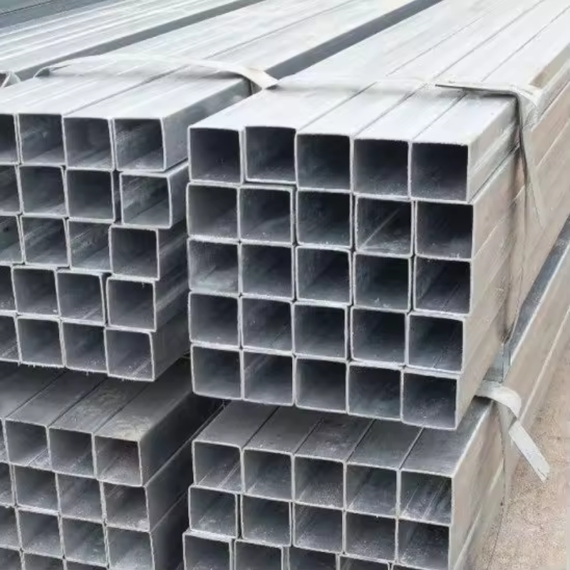 Hot dipped galvanized steel square tube rectangular pipes