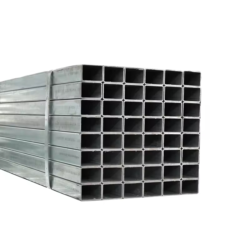 Hot dipped galvanized steel square tube rectangular pipes