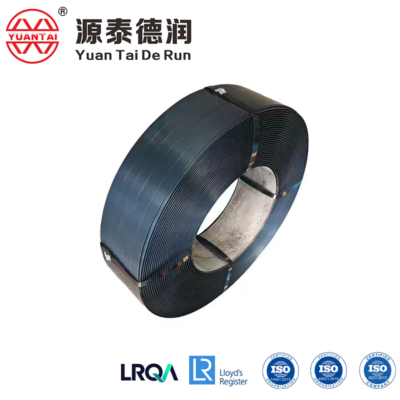 Black Bainted / Blue Steel Metal Strapping Steel Packing Strip