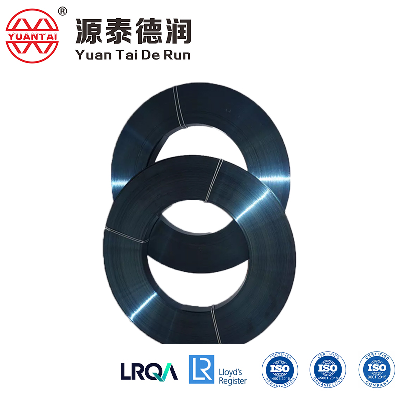 Black Bainted / Blue Steel Metal Strapping Steel Packing Strip